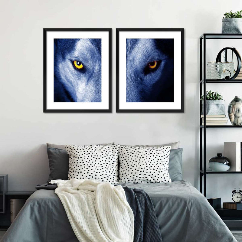 Mystic Wolf Eyes Wall Art