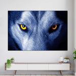 Mystic Wolf Eyes Wall Art