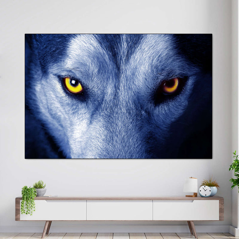 Mystic Wolf Eyes Wall Art