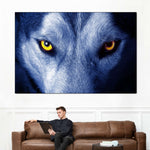 Mystic Wolf Eyes Wall Art