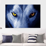 Mystic Wolf Eyes Wall Art