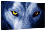 Mystic Wolf Eyes Wall Art