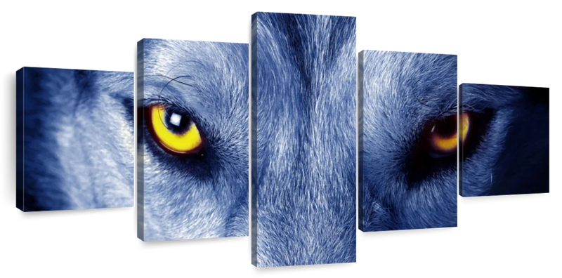 Mystic Wolf Eyes Wall Art