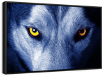 Mystic Wolf Eyes Wall Art