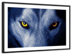 Mystic Wolf Eyes Wall Art