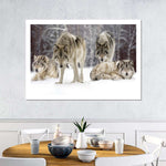 Wolf Pack Wall Art