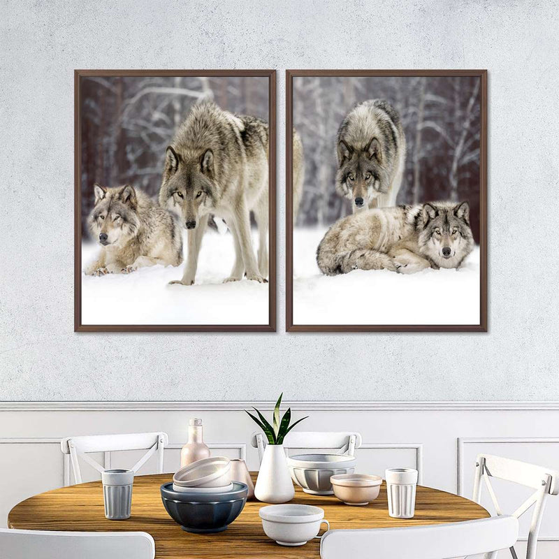 Wolf Pack Wall Art