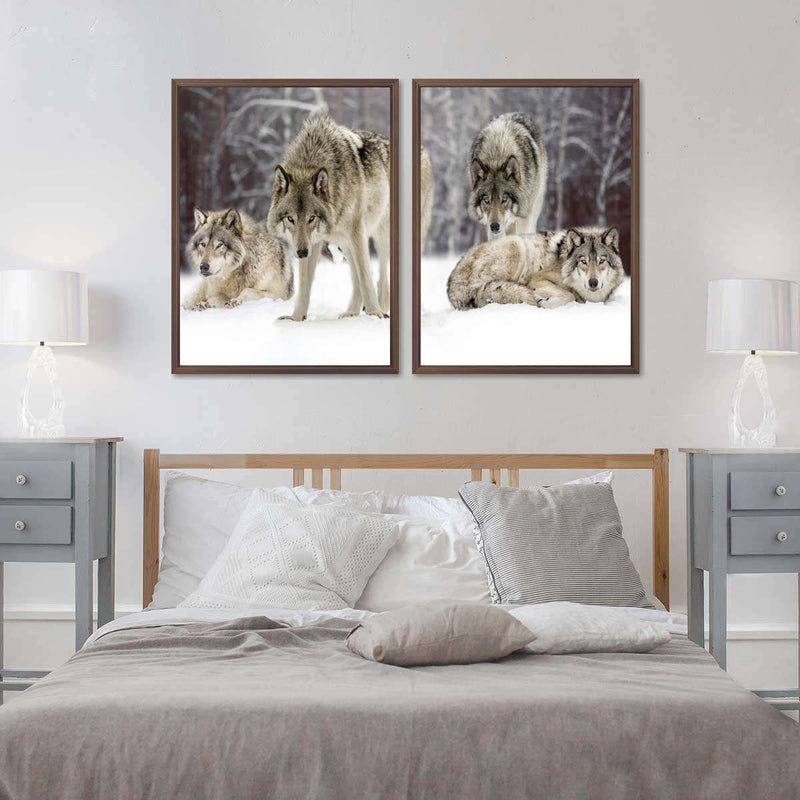Wolf Pack Wall Art