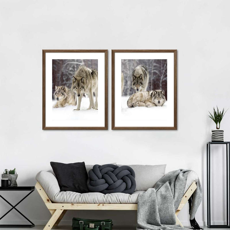 Wolf Pack Wall Art