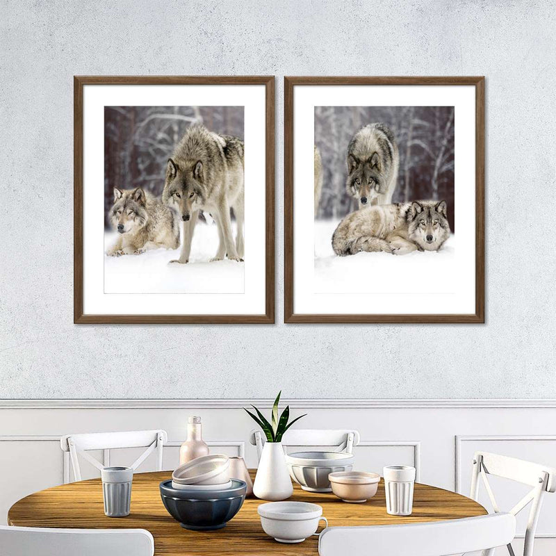 Wolf Pack Wall Art
