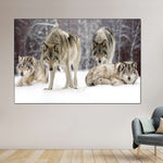 Wolf Pack Wall Art