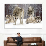Wolf Pack Wall Art