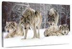 Wolf Pack Wall Art