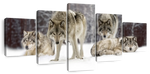 Wolf Pack Wall Art