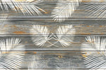 Wooden Palm Leaves Wall Art