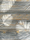 Wooden Palm Leaves Wall Art