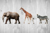 Wooden Safari Wall Art