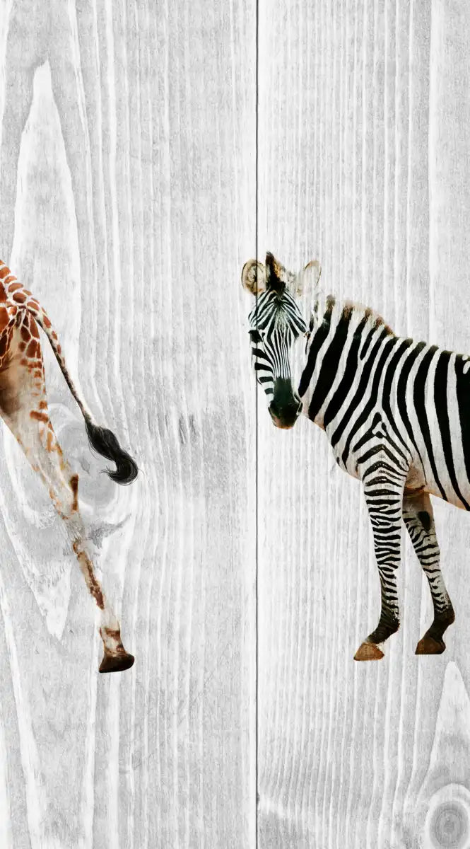 Wooden Safari Wall Art
