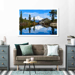 Mount Shasta Heart Lake Wall Art