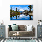 Mount Shasta Heart Lake Wall Art