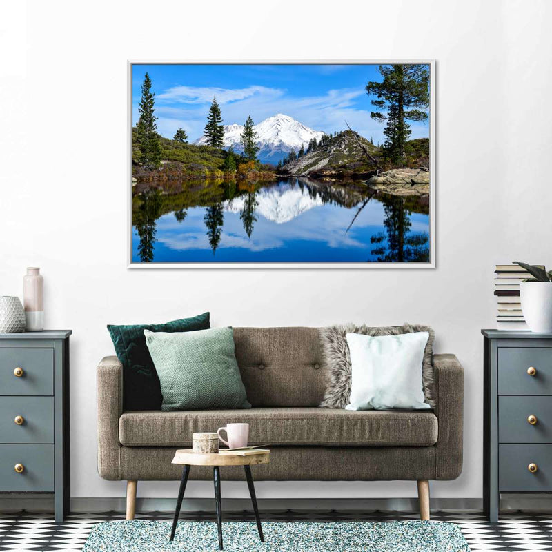 Mount Shasta Heart Lake Wall Art