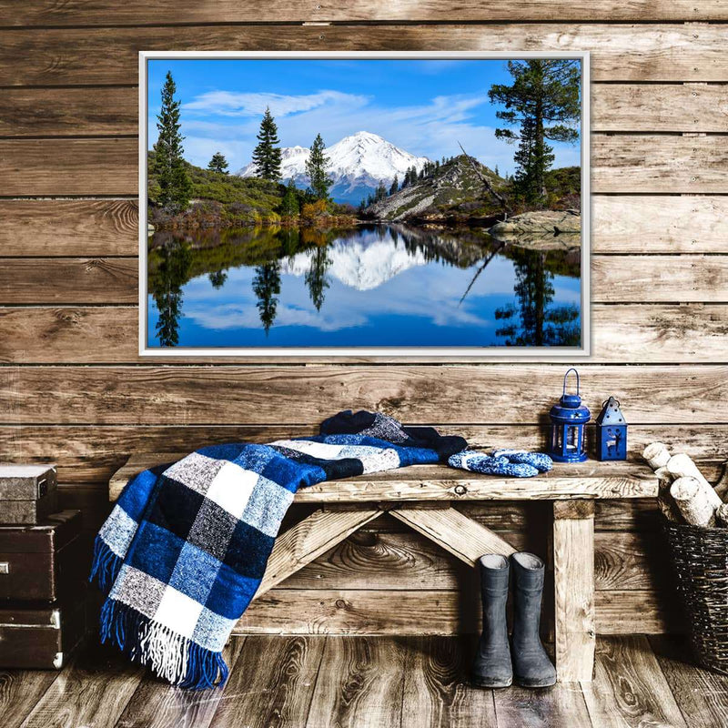 Mount Shasta Heart Lake Wall Art