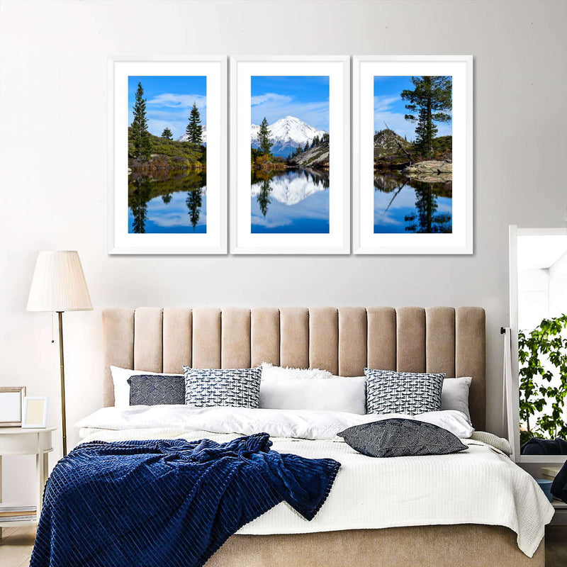 Mount Shasta Heart Lake Wall Art