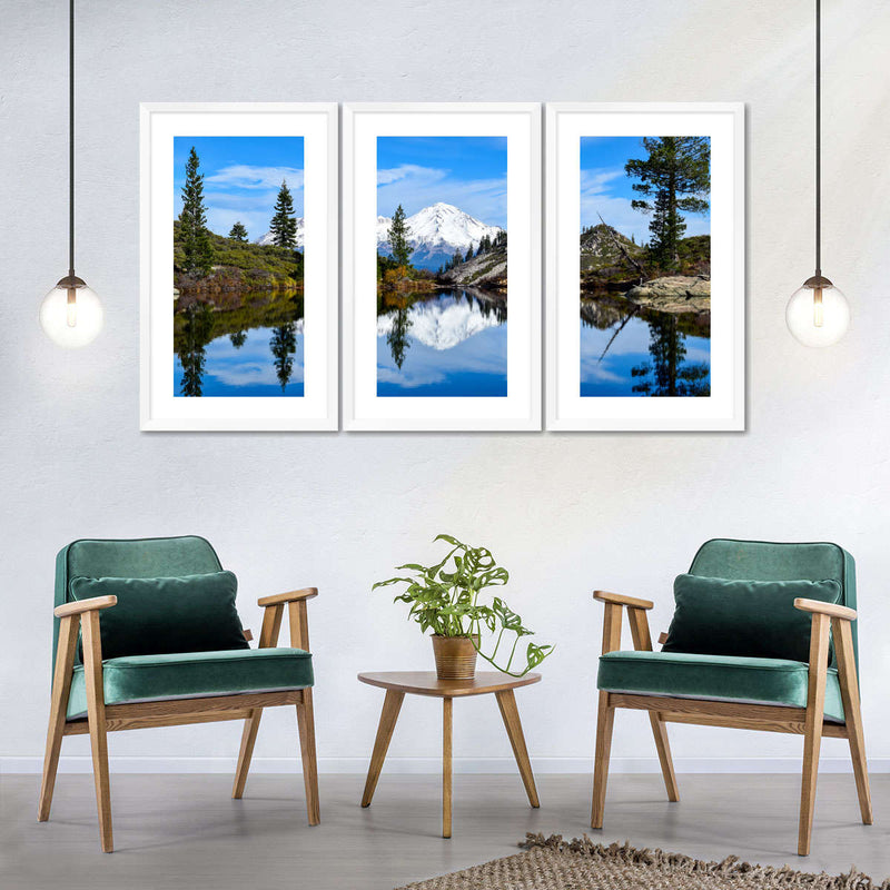 Mount Shasta Heart Lake Wall Art