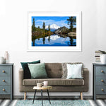 Mount Shasta Heart Lake Wall Art