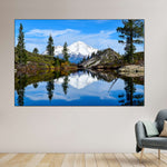 Mount Shasta Heart Lake Wall Art
