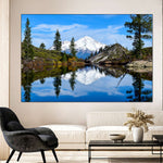 Mount Shasta Heart Lake Wall Art