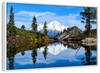 Mount Shasta Heart Lake Wall Art