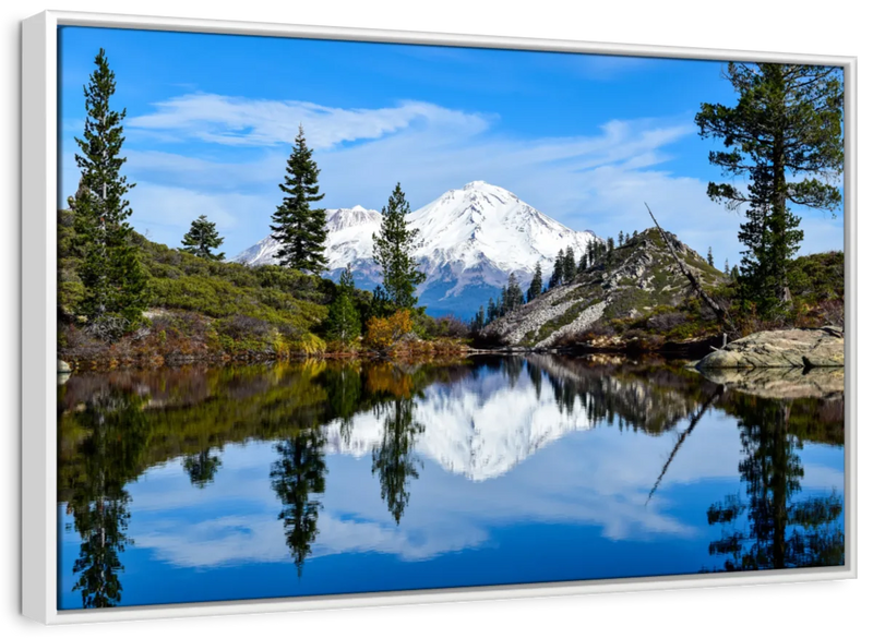 Mount Shasta Heart Lake Wall Art