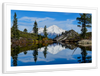 Mount Shasta Heart Lake Wall Art