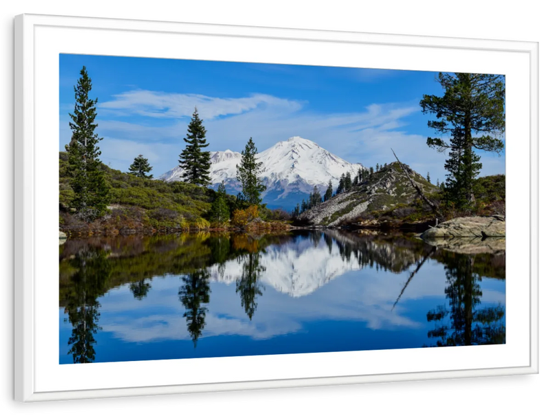 Mount Shasta Heart Lake Wall Art
