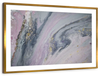 Pink And Grey Abstract Wall Art