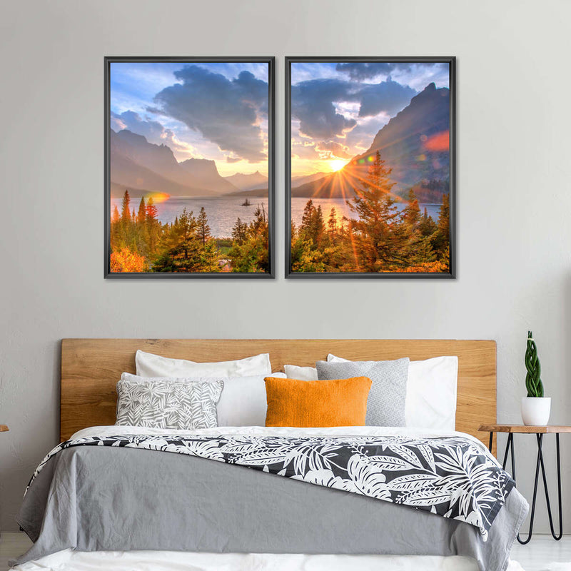 Montana Saint Mary Lake Wall Art