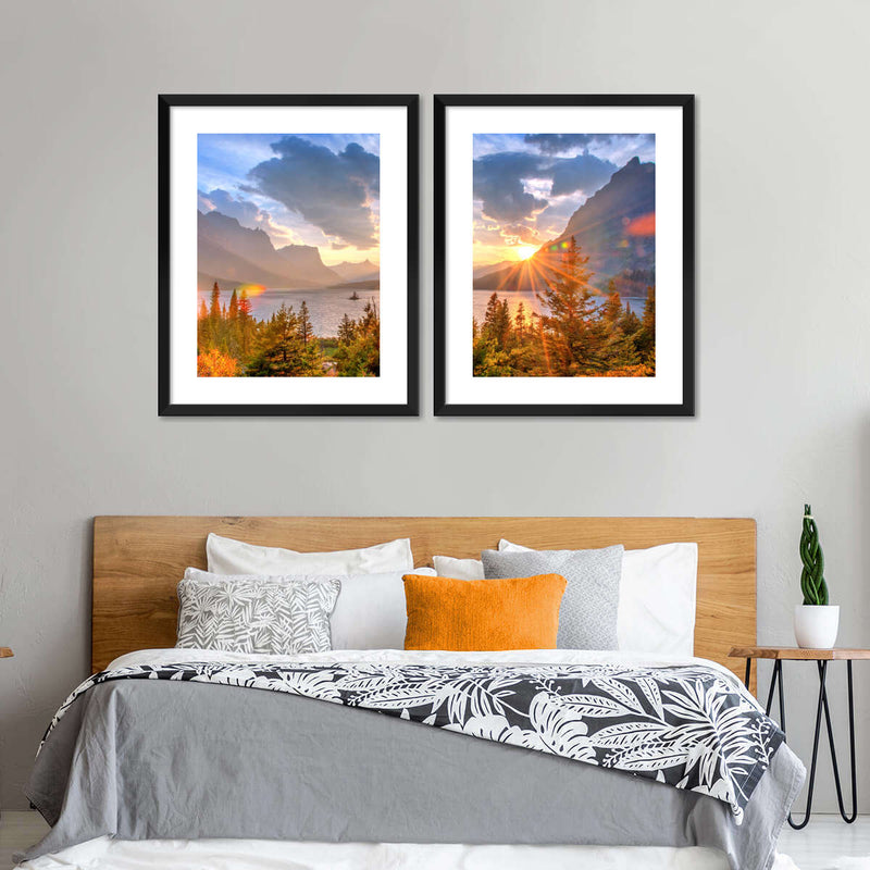 Montana Saint Mary Lake Wall Art