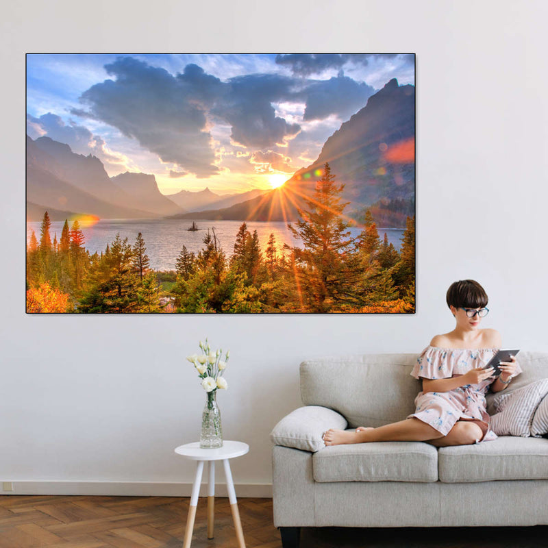 Montana Saint Mary Lake Wall Art