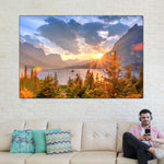 Montana Saint Mary Lake Wall Art