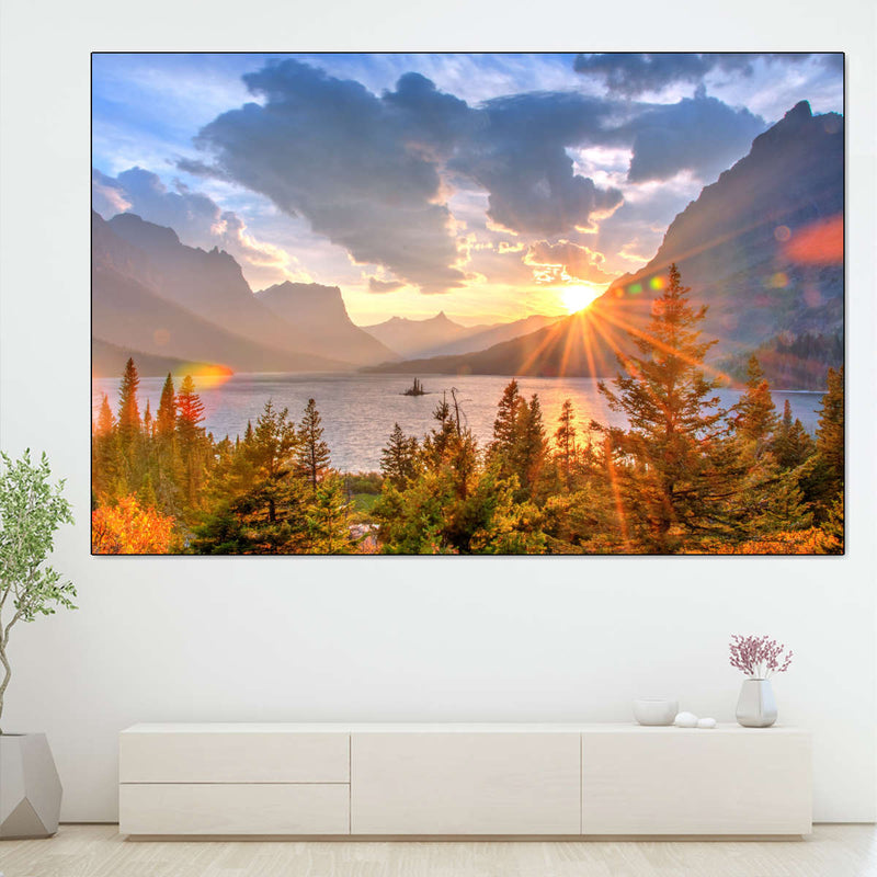Montana Saint Mary Lake Wall Art