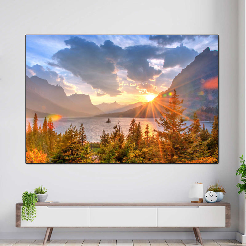 Montana Saint Mary Lake Wall Art