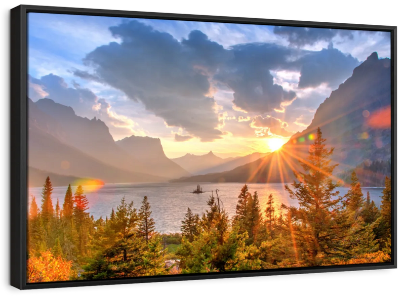 Montana Saint Mary Lake Wall Art