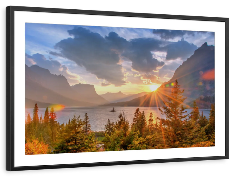 Montana Saint Mary Lake Wall Art