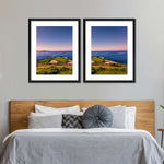 Pebble Beach Blue Sky Wall Art