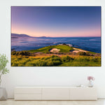 Pebble Beach Blue Sky Wall Art