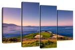 Pebble Beach Blue Sky Wall Art