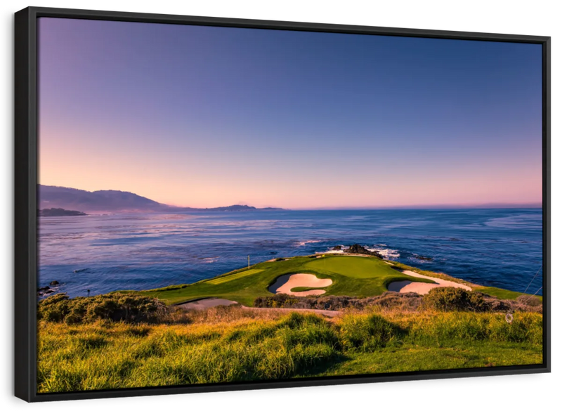 Pebble Beach Blue Sky Wall Art