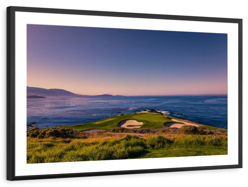 Pebble Beach Blue Sky Wall Art
