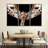 Happy Giraffe Family Wall Art